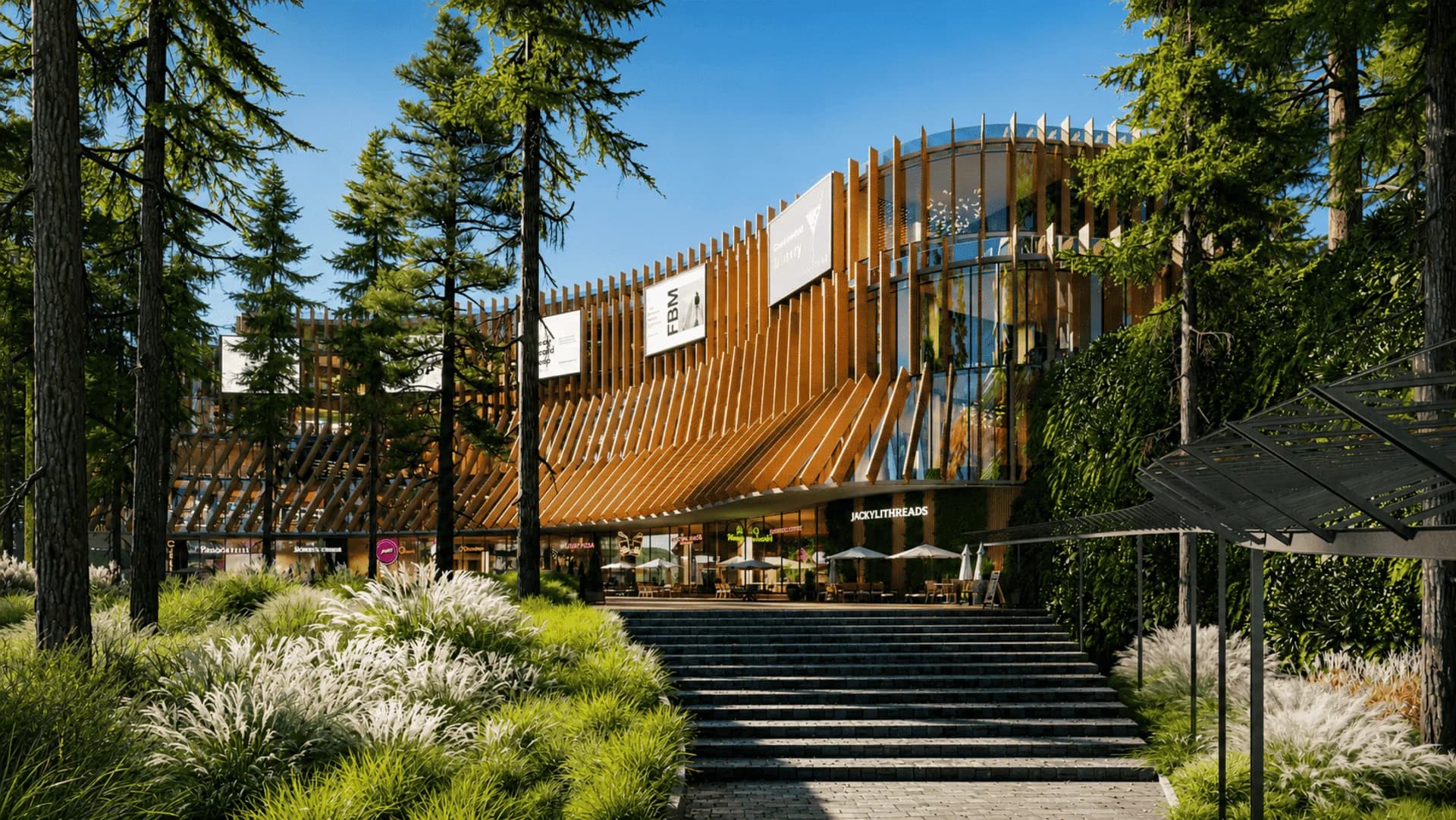 Khu thương mại Flagship Stores và tiện ích cao cấp tại HAUS Đà Lạt