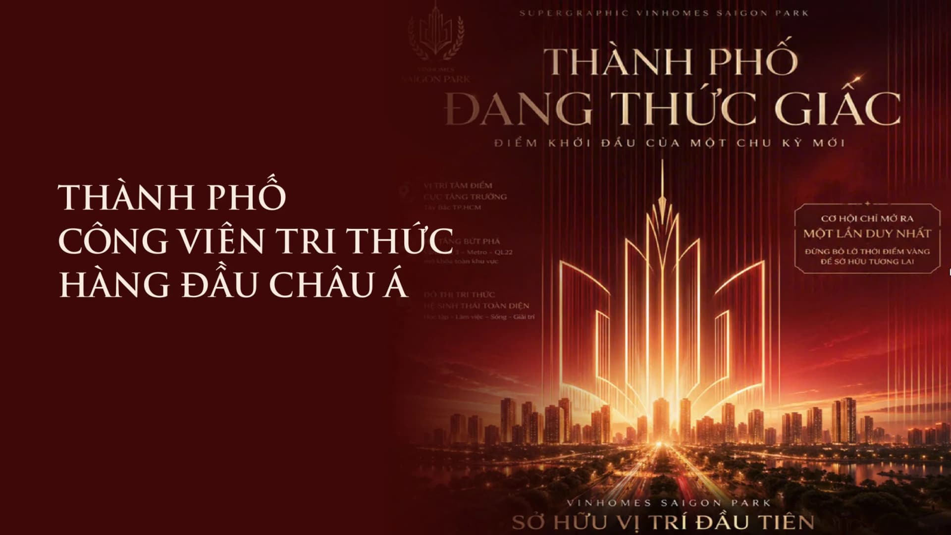 Vinhomes Hóc Môn Tây Bắc Sài Gòn
